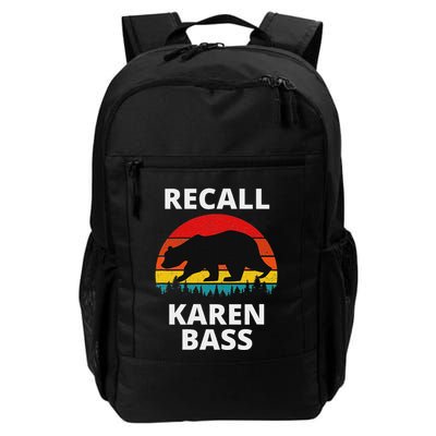 Recall Los Angeles Mayor Karen Bass Recall Karen Bass Backpack