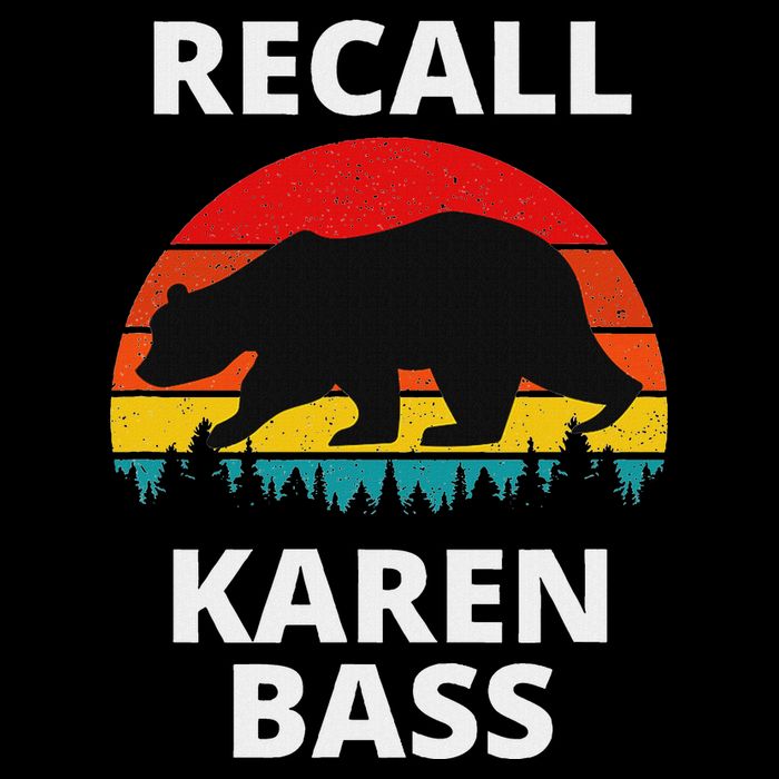 Recall Los Angeles Mayor Karen Bass Recall Karen Bass Button