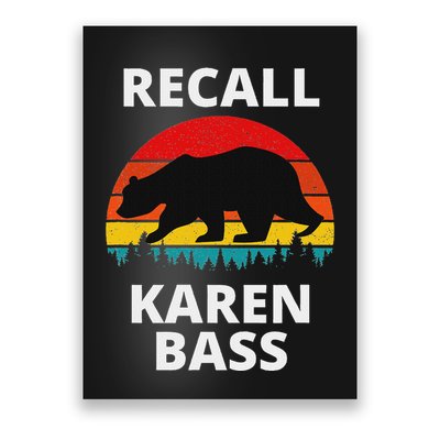 Recall Los Angeles Mayor Karen Bass Recall Karen Bass Poster