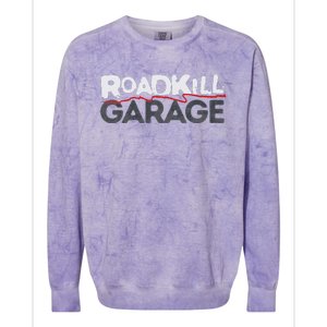 Roadkill Logo Adult Colorblast Crewneck Sweatshirt