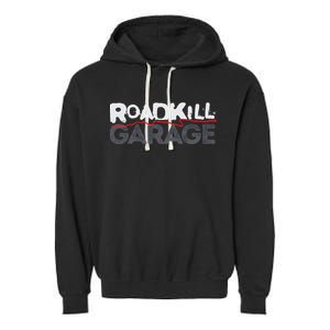 Roadkill Logo Adult Garment-Dyed Fleece Hoodie