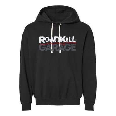 Roadkill Logo Adult Garment-Dyed Fleece Hoodie