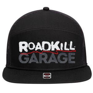 Roadkill Logo Adult 7 Panel Mesh Trucker Snapback Hat