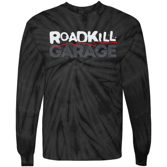 Roadkill Logo Adult Tie-Dye Long Sleeve Shirt