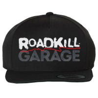 Roadkill Logo Adult Wool Snapback Cap