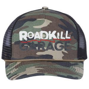 Roadkill Logo Adult Retro Rope Trucker Hat Cap