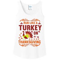 Run Like A Turkey! Turkey Trot 2024 Ladies Essential Tank