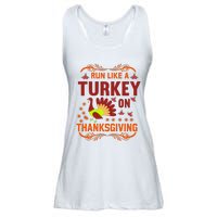 Run Like A Turkey! Turkey Trot 2024 Ladies Essential Flowy Tank