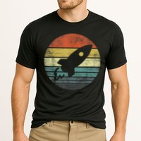 Rocket Launch Astronomy Funny Retro Rocket Space Ship Performance Shirt