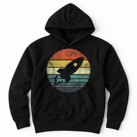 Rocket Launch Astronomy Funny Retro Rocket Space Ship Hoodie