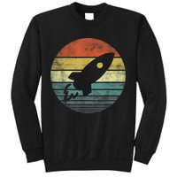 Rocket Launch Astronomy Funny Retro Rocket Space Ship Sweatshirt