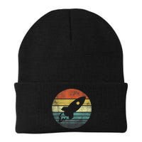 Rocket Launch Astronomy Funny Retro Rocket Space Ship Beanie