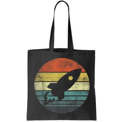 Rocket Launch Astronomy Funny Retro Rocket Space Ship Bag