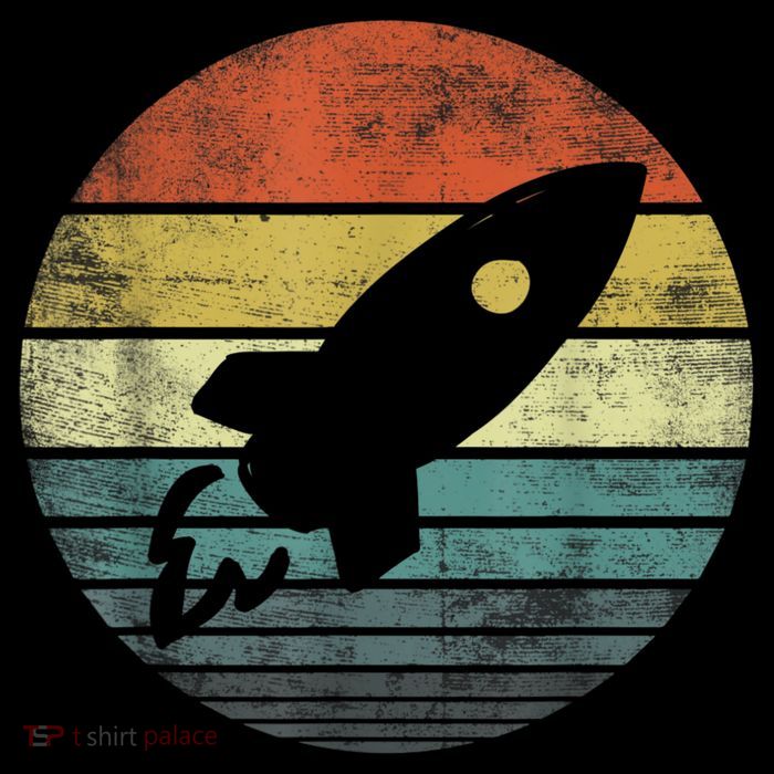Rocket Launch Astronomy Funny Retro Rocket Space Ship Visor
