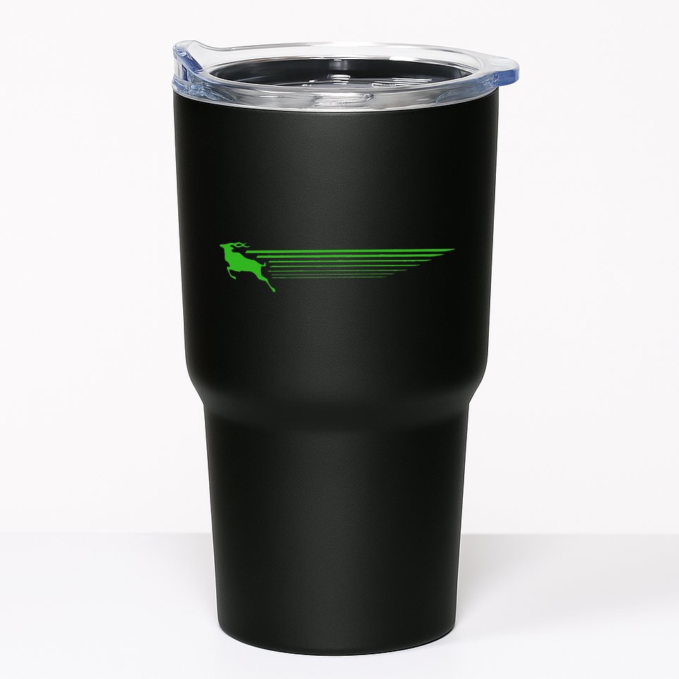 Run Like An Antelope Tumbler