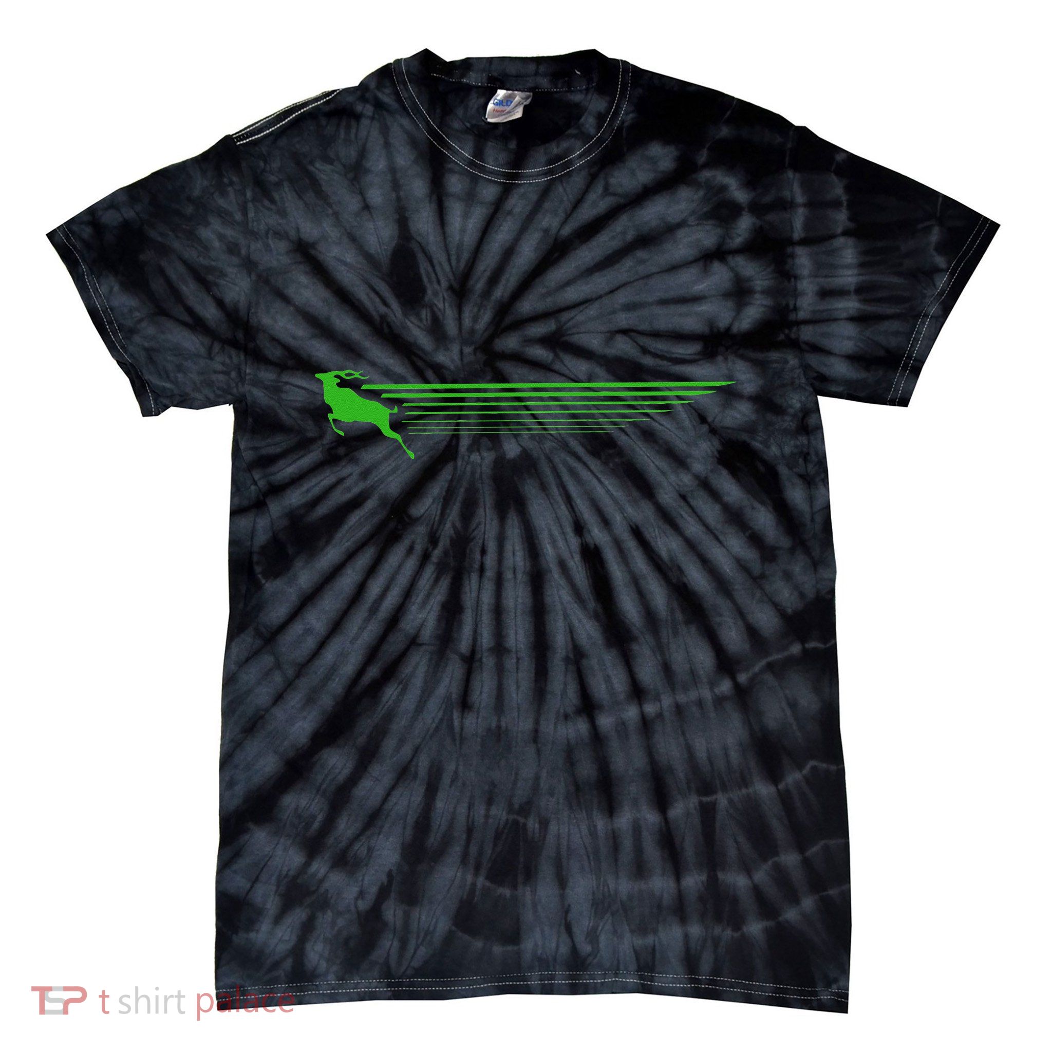 Run Like An Antelope Tie-Dye T-Shirt