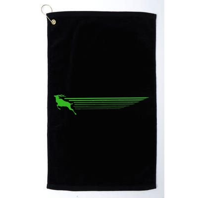 Run Like An Antelope Golf Towel