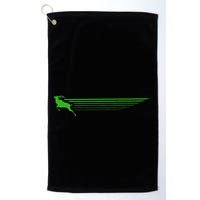 Run Like An Antelope Golf Towel