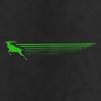 Run Like An Antelope Golf Towel