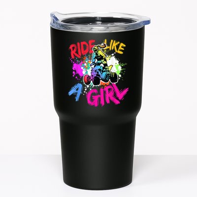Ride Like A Girl ATV Lovers Quad Bike Biker Girl Tumbler