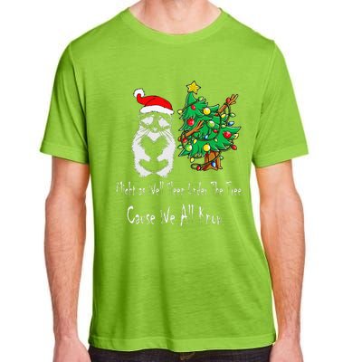 Raccoon Lover Art IM The Gift In The Family Funny Christmas Adult ChromaSoft Performance T-Shirt