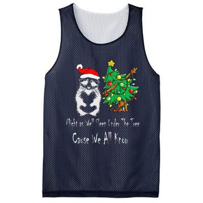 Raccoon Lover Art IM The Gift In The Family Funny Christmas Mesh Reversible Basketball Jersey Tank