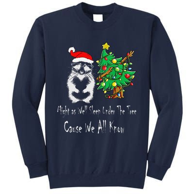 Raccoon Lover Art IM The Gift In The Family Funny Christmas Tall Sweatshirt