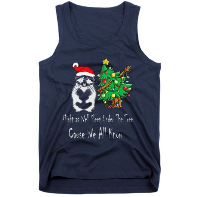 Raccoon Lover Art IM The Gift In The Family Funny Christmas Tank Top