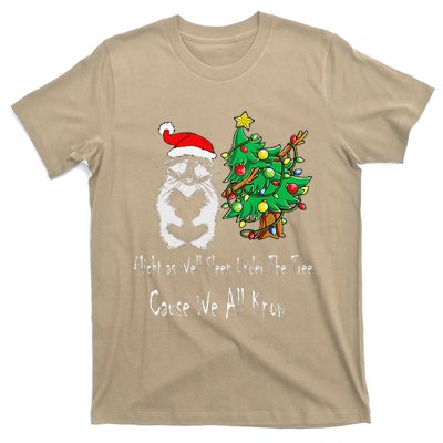 Raccoon Lover Art IM The Gift In The Family Funny Christmas T-Shirt