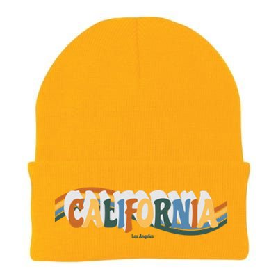 Retro Los Angeles California Cali Wave Knit Cap Winter Beanie