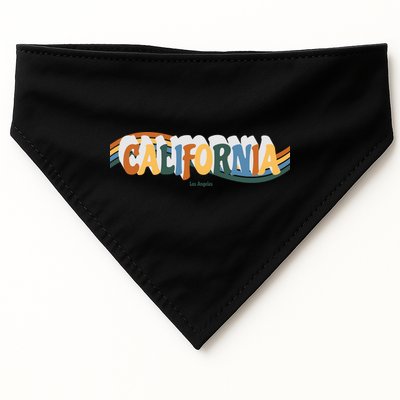 Retro Los Angeles California Cali Wave USA-Made Doggie Bandana