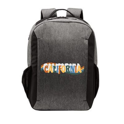 Retro Los Angeles California Cali Wave Vector Backpack