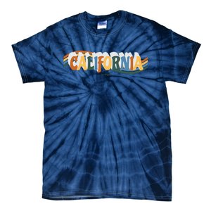 Retro Los Angeles California Cali Wave Tie-Dye T-Shirt