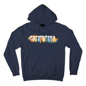 Retro Los Angeles California Cali Wave Tall Hoodie