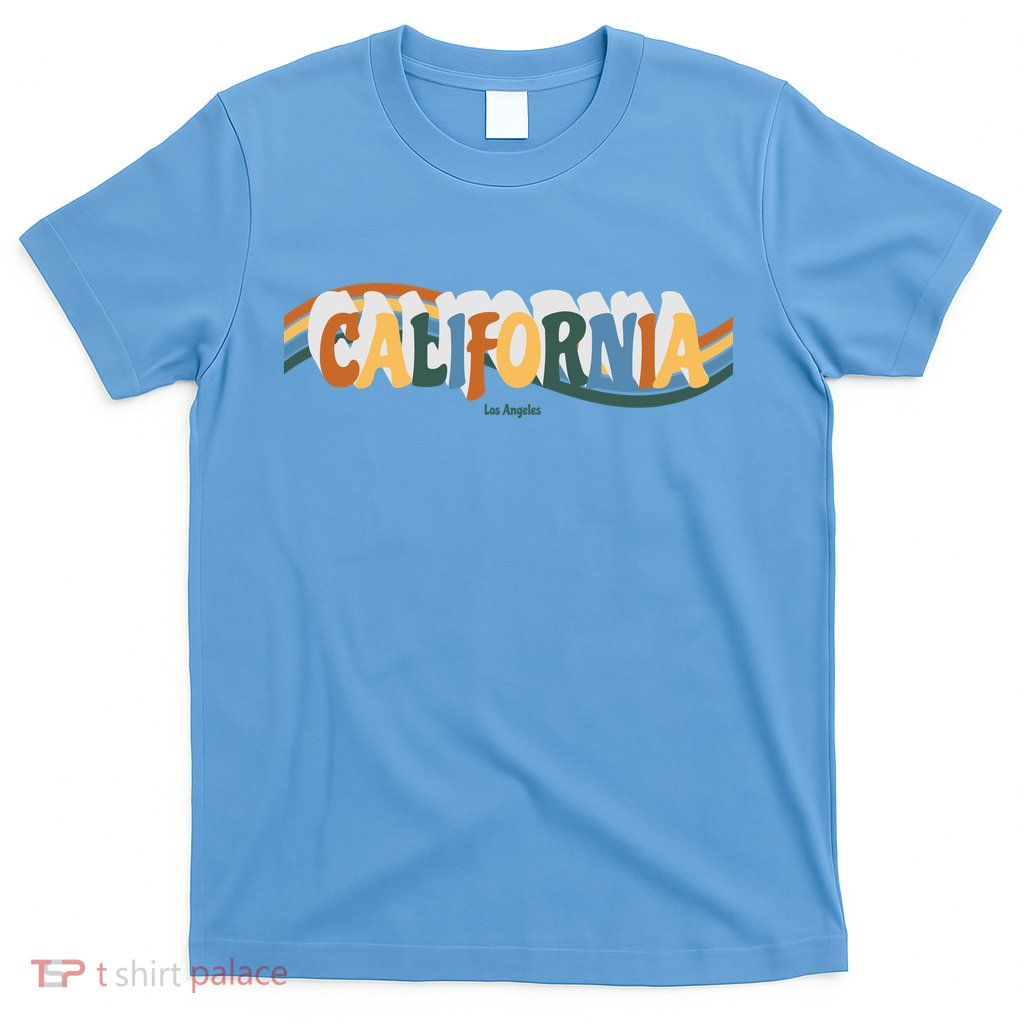 Retro Los Angeles California Cali Wave T-Shirt