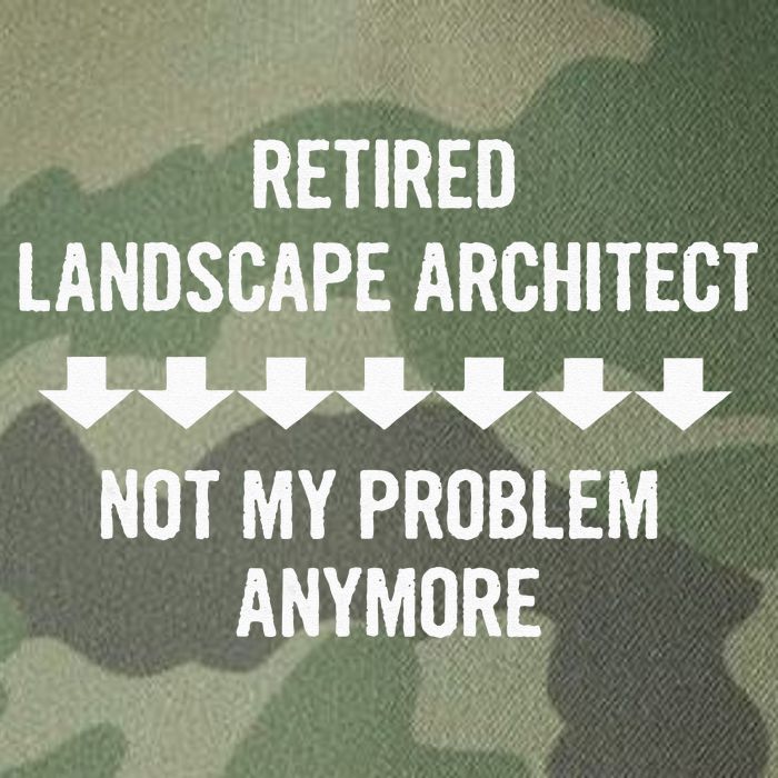 Retired Landscape Architect Not My Problem Anymore Legacy Tie Dye Trucker Hat