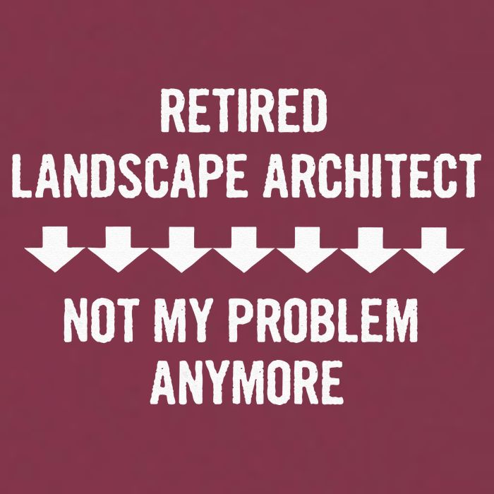 Retired Landscape Architect Not My Problem Anymore 16oz Travel Tumbler