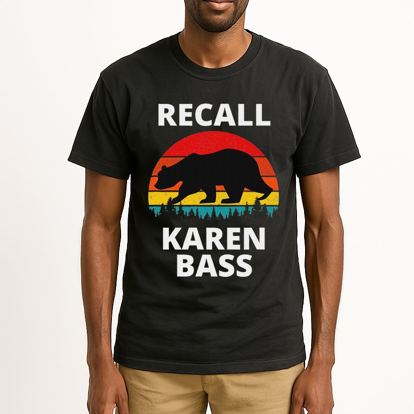 Recall Los Angeles Mayor Karen Bass Recall Karen Bass Tall T-Shirt