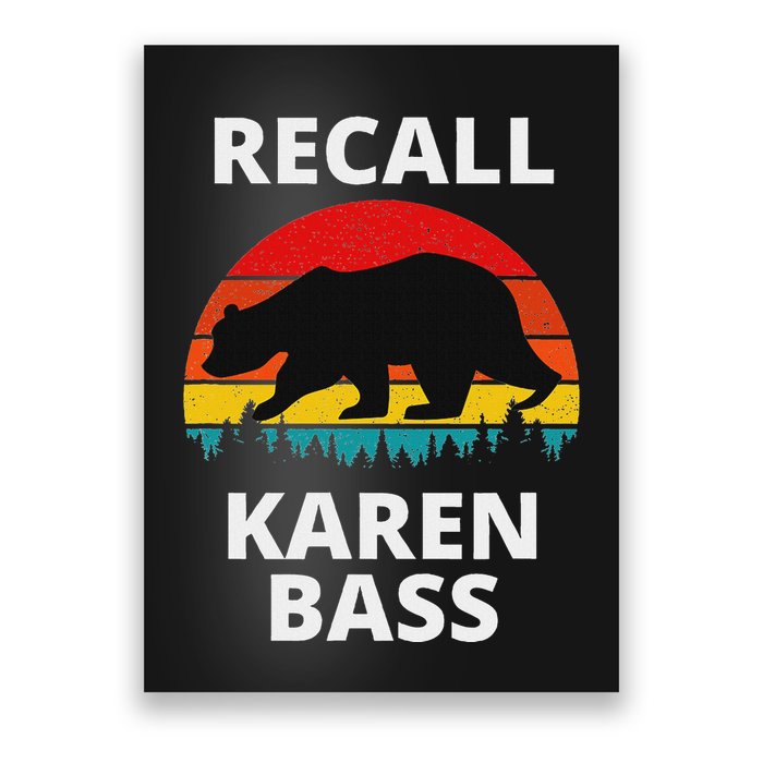 Recall Los Angeles Mayor Karen Bass Recall Karen Bass Poster