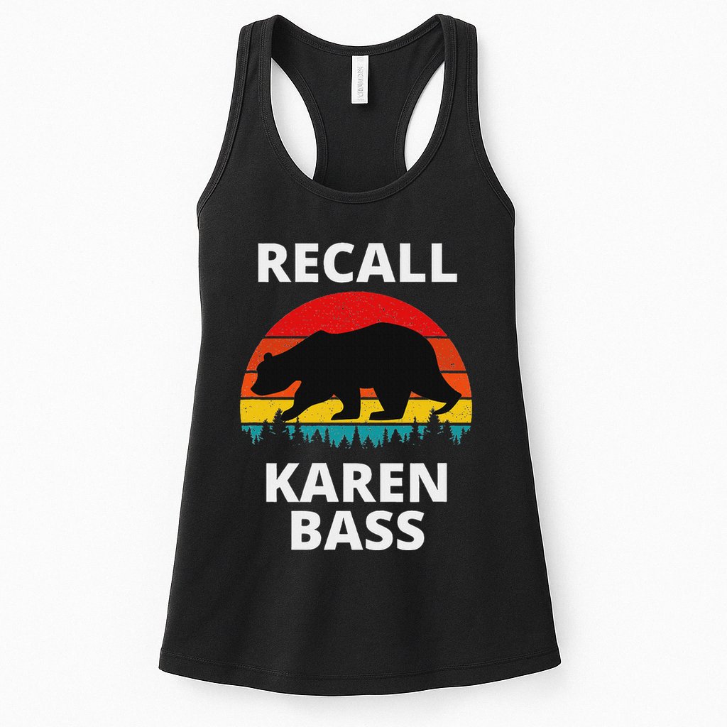 Recall Los Angeles Mayor Karen Bass Recall Karen Bass Womens Tank Top