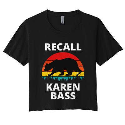 Recall Los Angeles Mayor Karen Bass Recall Karen Bass Crop Top