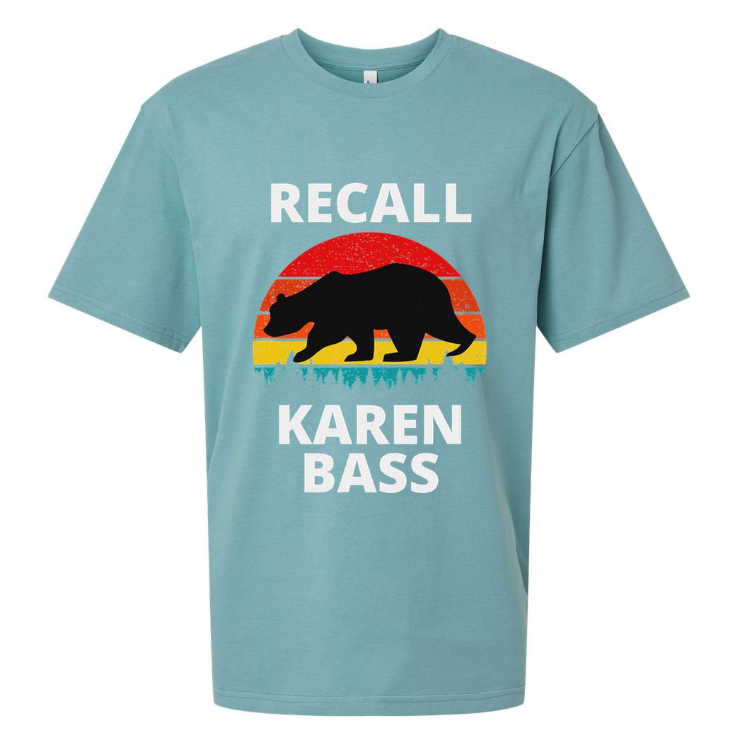 Recall Los Angeles Mayor Karen Bass Recall Karen Bass Sueded Cloud Jersey T-Shirt
