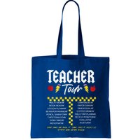 Retro Lightning Bolt Abcd The Teacher Bag