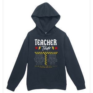 Retro Lightning Bolt Abcd The Teacher Urban Pullover Hoodie