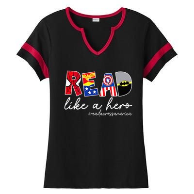 Reading Lover Book Lover Reading Teacher Apparel Read Books Ladies Halftime Notch Neck Tee