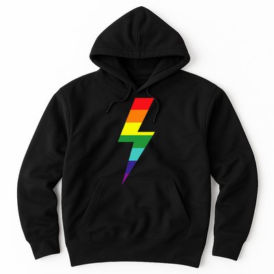 Rainbow Lightning Bolt Hoodie