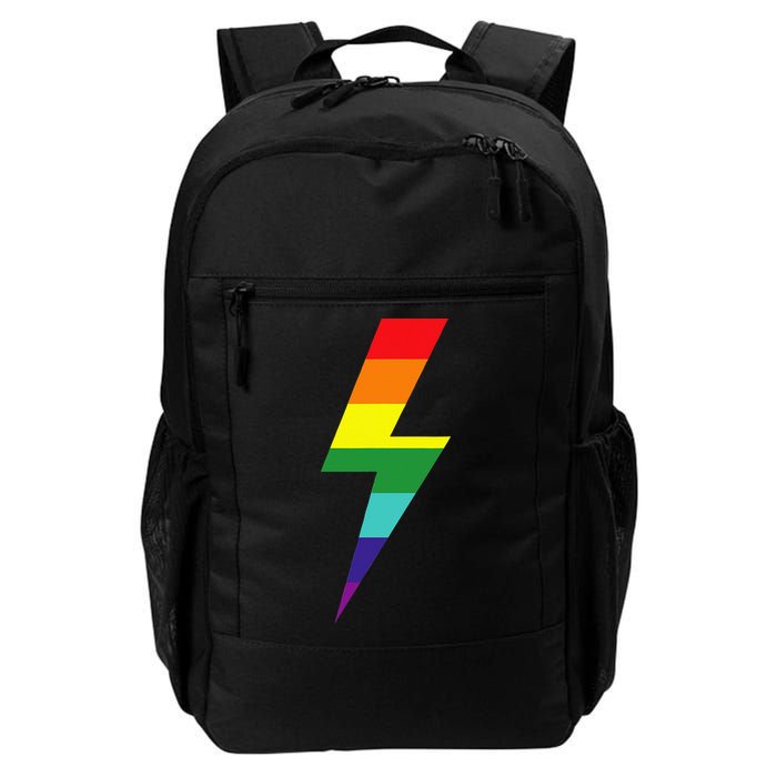 Rainbow Lightning Bolt Backpack