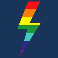 Rainbow Lightning Bolt Infant Baby Jersey Bodysuit
