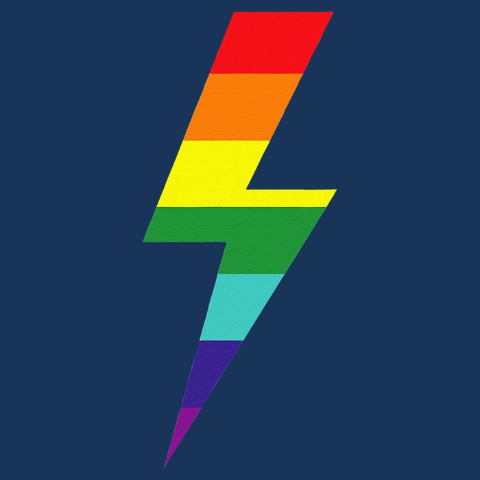 Rainbow Lightning Bolt Infant Baby Jersey Bodysuit