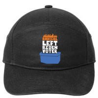 Radical Left Biden Voter Michael Tracey 7-Panel Snapback Hat